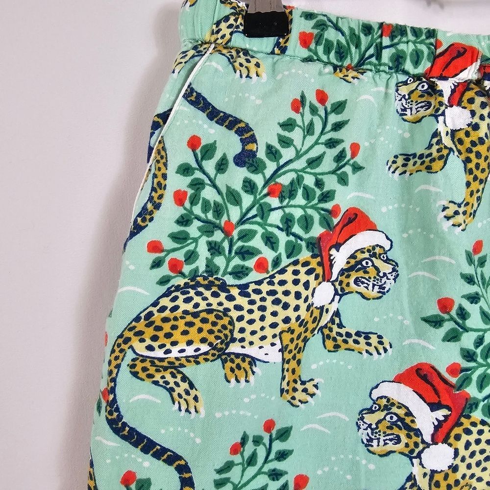 Printfresh Holly Jolly Bagheera Shorts Sleep Set in Green - Size XS - Picture 10 of 15